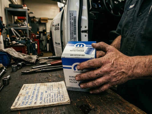 How to Read Mopar Part Numbers and Find the Right Filter for Your RAM Using Your VIN