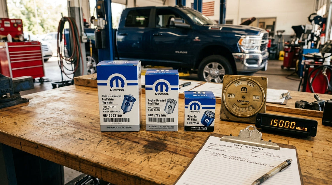 How Often Should You Change Mopar Filters on a RAM 6.7L Cummins? (2026 Service Guide)