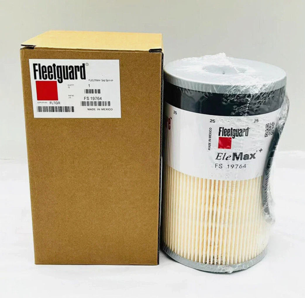 Fleetguard FS19764 Fuel Water Separator 6-Pack | OEM EleMax for Cummins ISX & Davco Fuel Pro